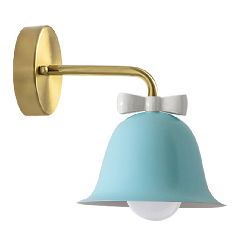   Bell with Bow Blue Wall Lamp       | Loft Concept 