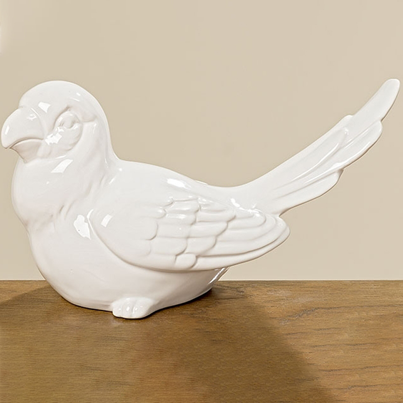  White Parrot Figurine    | Loft Concept 