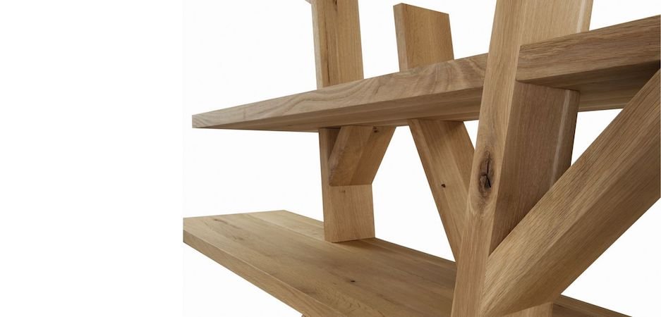 Стеллаж LEGEND BOOKCASE - NATURAL - Loft-Concept в Москве