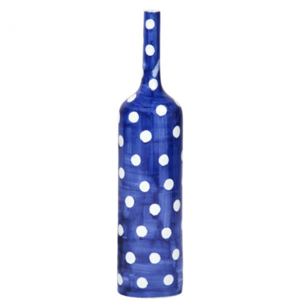 - blue & white ornament Point Bottle     | Loft Concept 