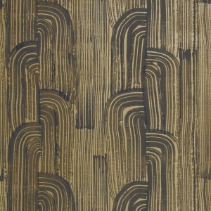 Обои ручная роспись Crescent EBONY GOLD