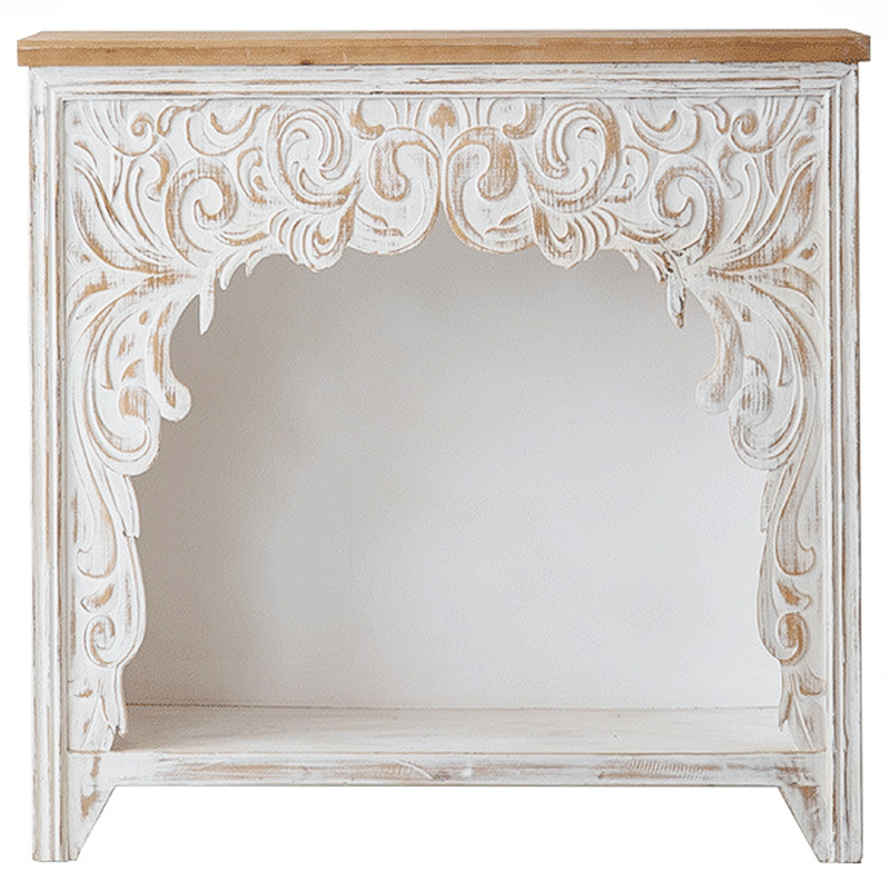  Indian Antique White Furniture Felicienne Console     | Loft Concept 