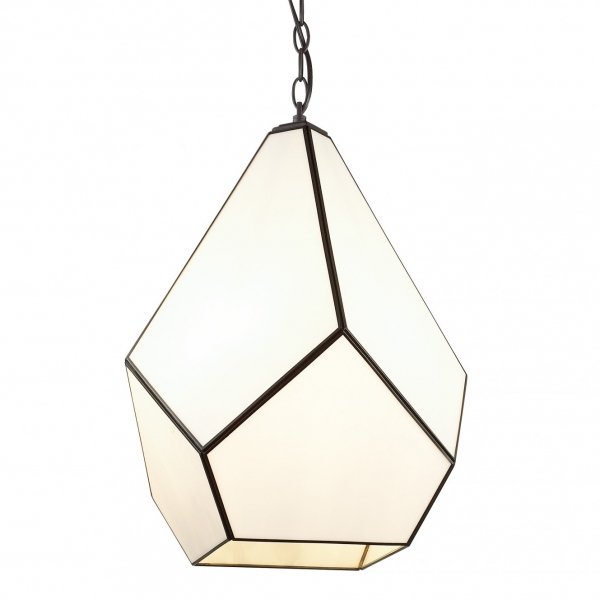  Geometry Glass Light Pendant Milk 4 ̆   | Loft Concept 