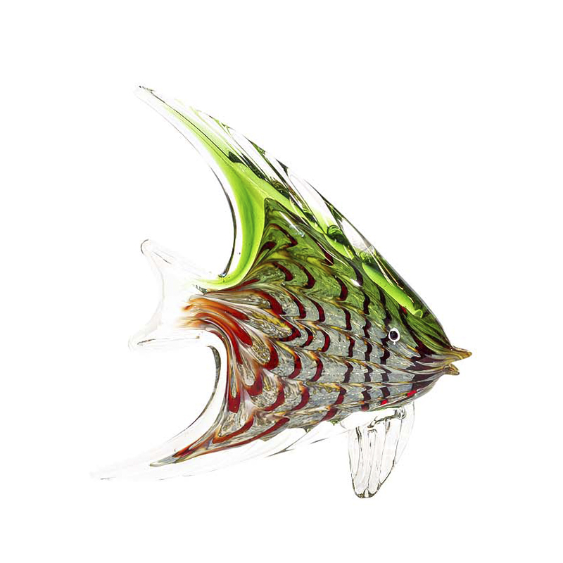  Glass Fish Red-Green    | Loft Concept 