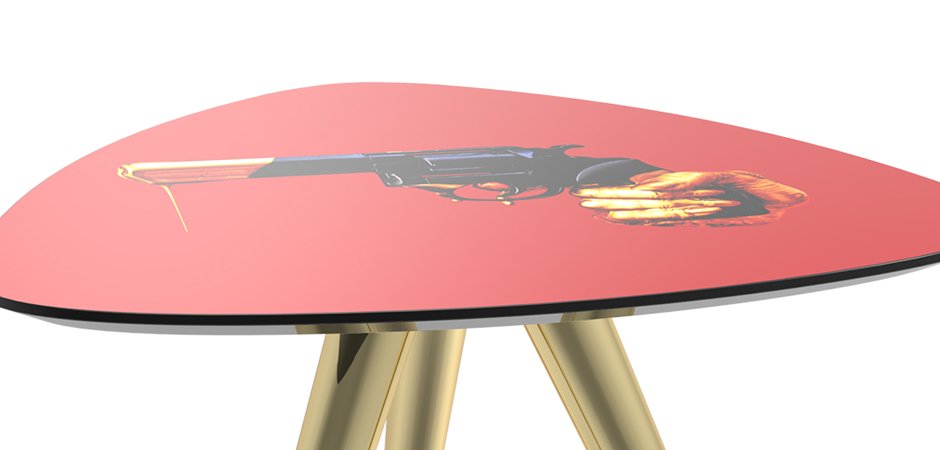 Журнальный стол Seletti Side Table Revolver - фото
