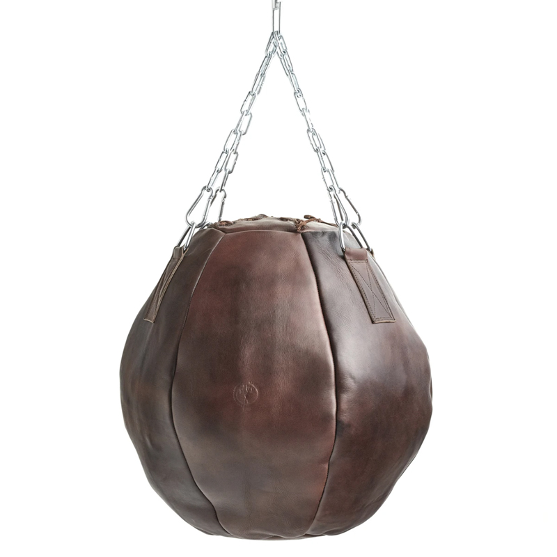   HERITAGE BROWN LEATHER WRECKING BALL     | Loft Concept 