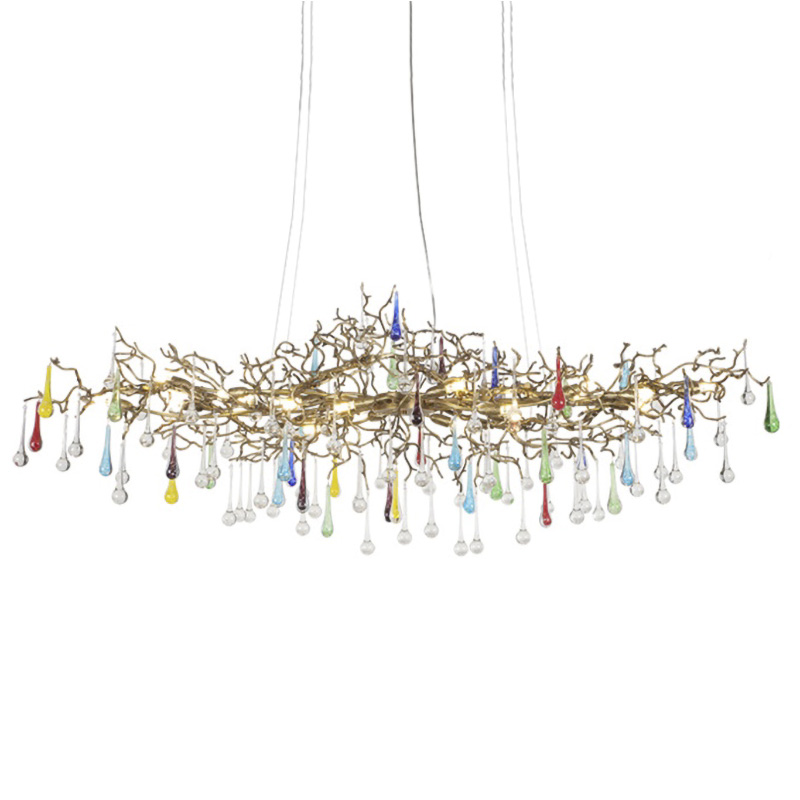  Waterfall Chandelier Colored Drops      | Loft Concept 