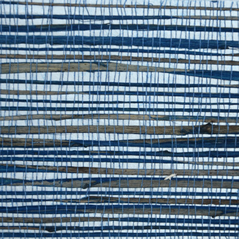 -     Raffia Wallpaper Blue II    | Loft Concept 