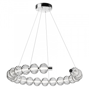 Светильник кольцо со стеклянными шарами Balls Lamp