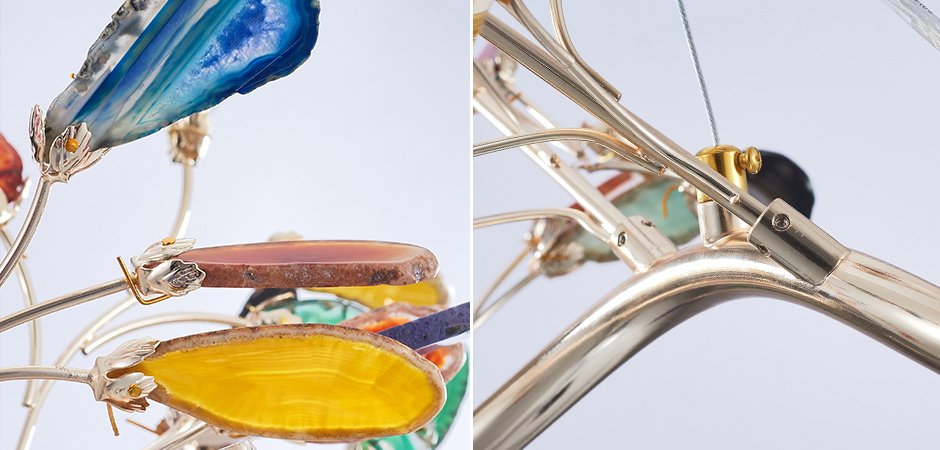 Люстра Crown of Agate Multicolor Люстра Crown of Agate Multicolor - Loft-Concept в Москве