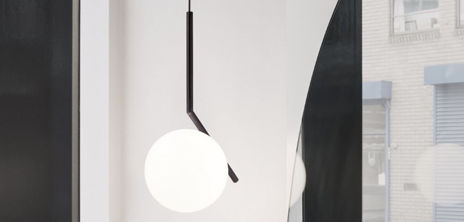 Люстра Flos IC Lights Black - Loft-Concept в Москве