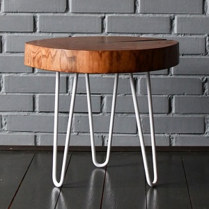 Кофейный стол Jevon Industrial Metal Rust Coffee Table