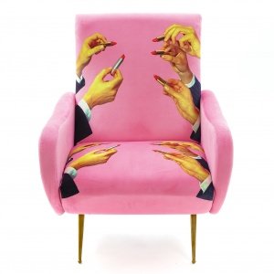 Кресло Seletti Armchair Lipsticks Pink