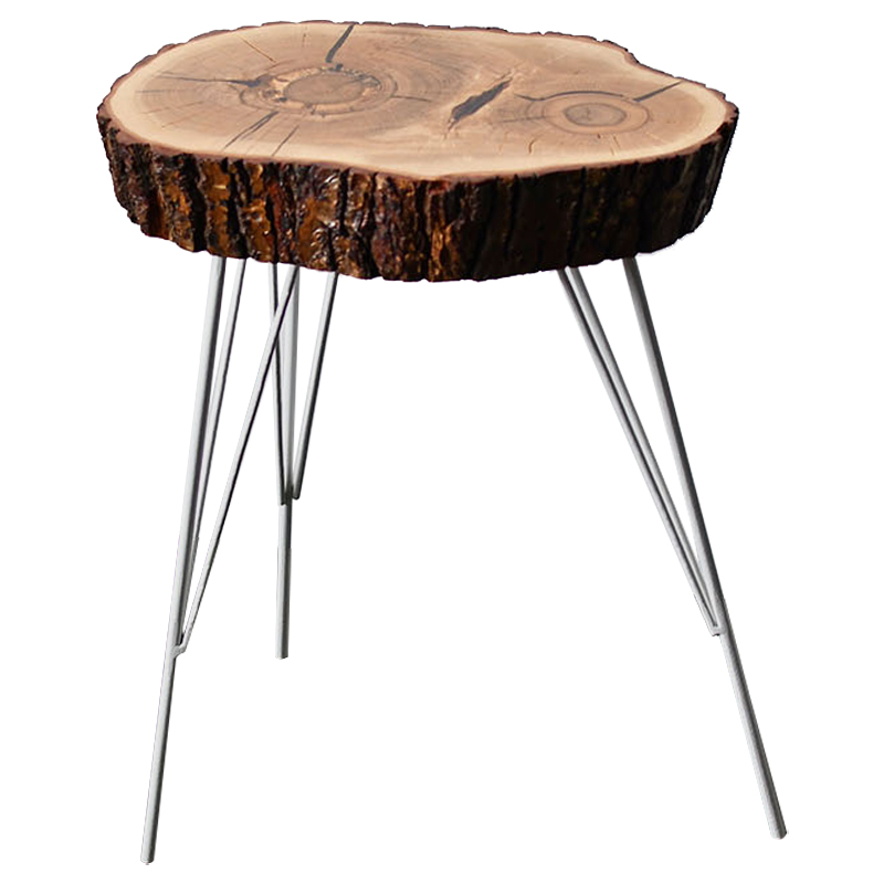   Kobie Industrial Metal Rust Side Table     | Loft Concept 