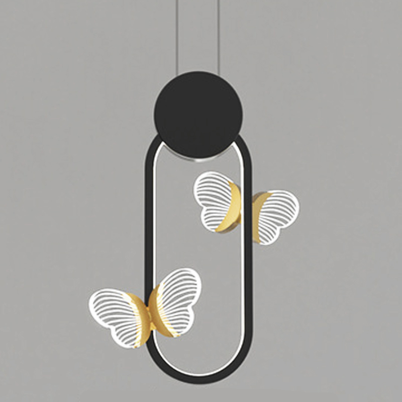  Butterfly Black Oval      | Loft Concept 