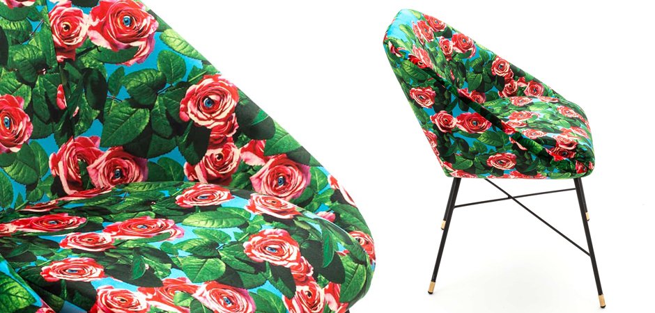 Кресло Seletti Padded Chair Roses - фото