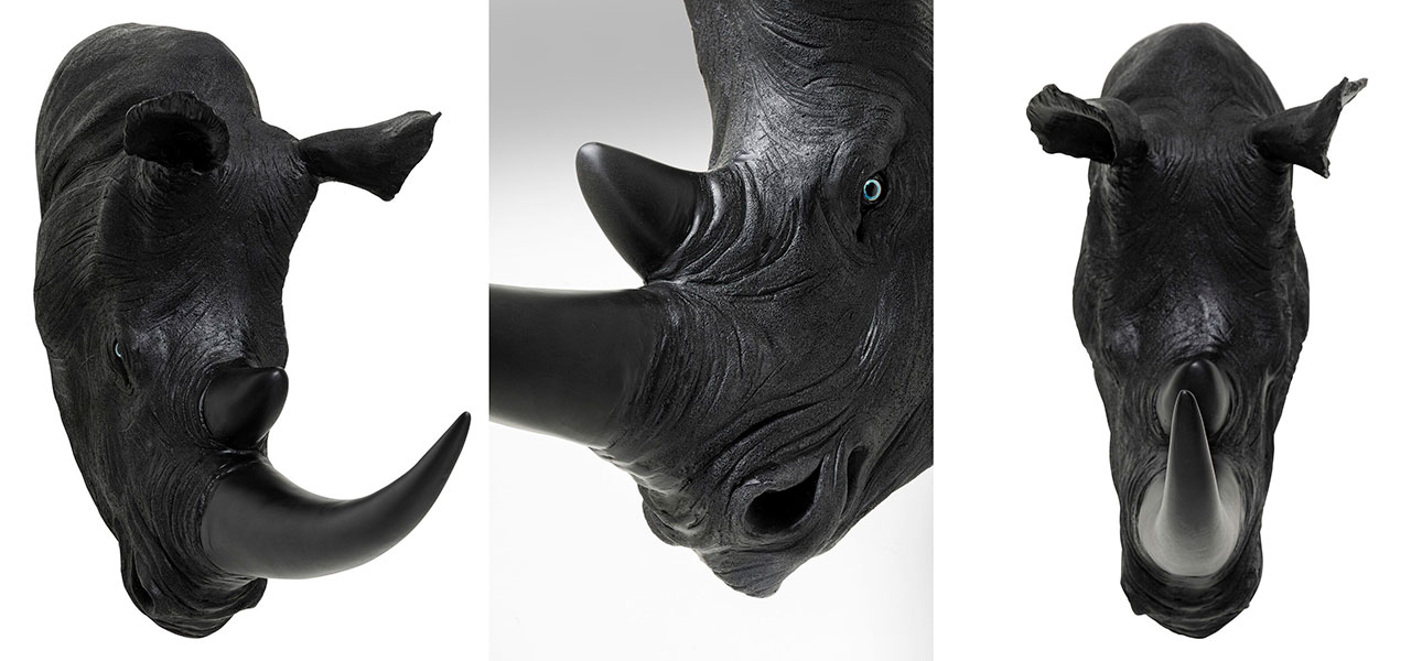 Аксессуар на стену черный Ilknur - фото №1