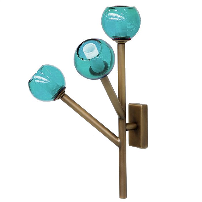  Last Night Wall Lamp Turquoise  ̆   | Loft Concept 