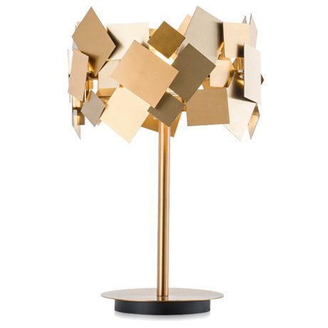   Gold Plate Table Lamp    | Loft Concept 