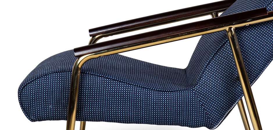 Кресло Florine blue - фото