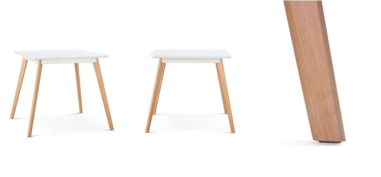 Стол обеденный Hoffman Collection квадратный №2 - фото