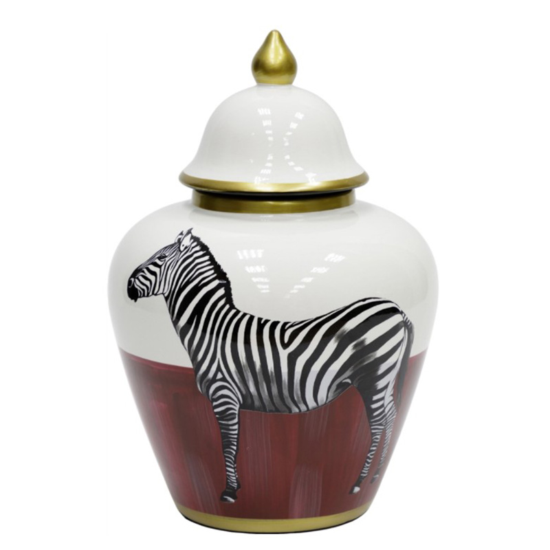  Zebra Vase white and red       | Loft Concept 
