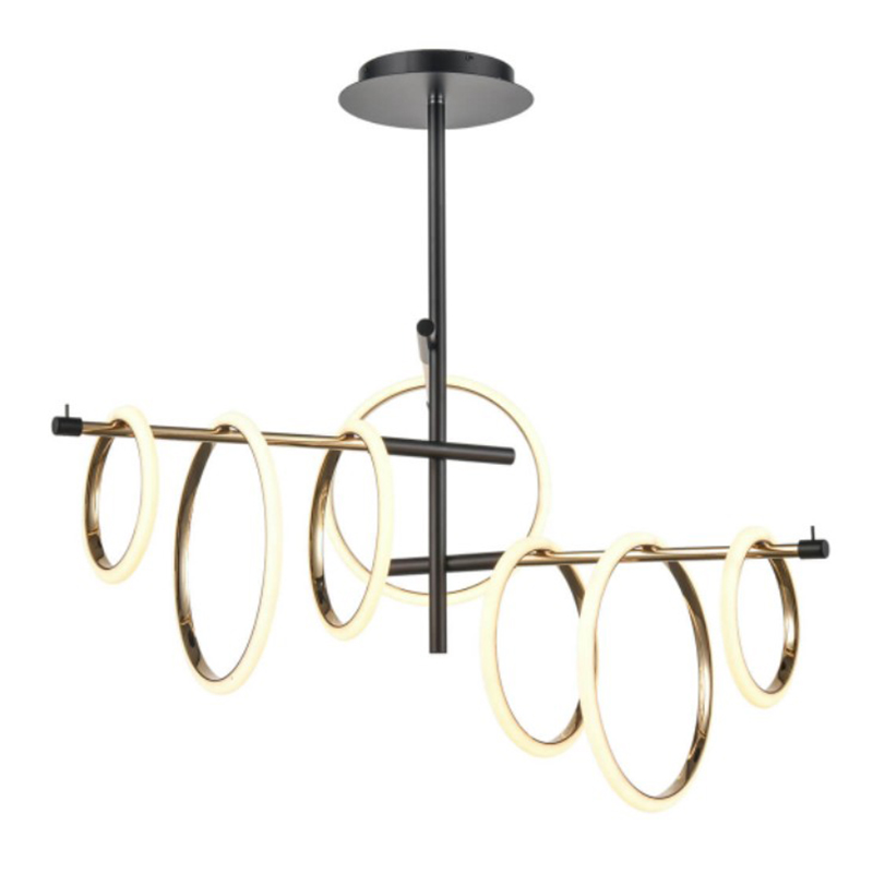  Jessenia Rings Chandelier 7     | Loft Concept 