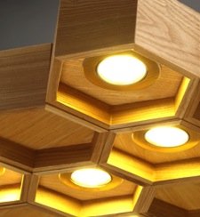 Honeycomb 7 Loft Wooden Ecolight