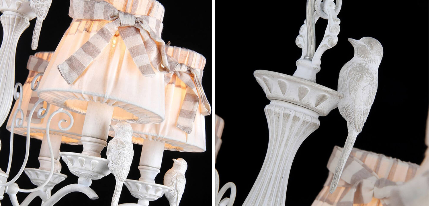 Люстра Refined Provence Chandelier - фото №3