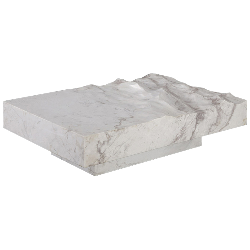    Mathieu Lehanneur Sculpts Ocean Memories Square White   Bianco   | Loft Concept 