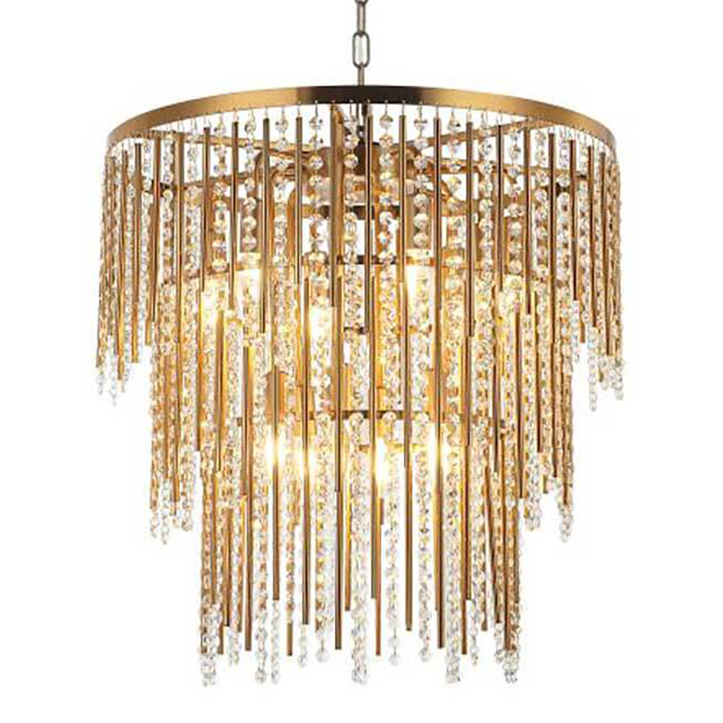  Crystal Wind Chimes Bronze Chandelier     | Loft Concept 