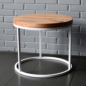 Кофейный стол Blake Industrial Metal Rust Coffee Table