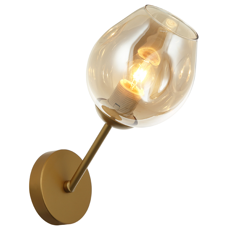  Branching Bubble Sconce gold  (Amber)    | Loft Concept 