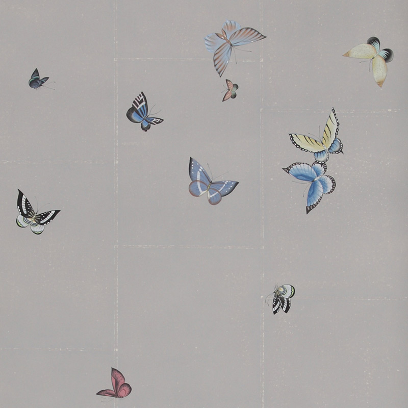    Butterflies Colourway SC-242 on Lilac Hint India tea paper    | Loft Concept 