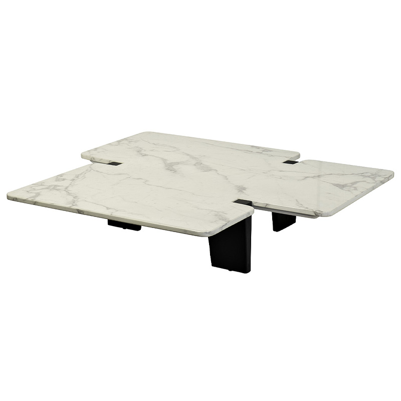   Lewys Marble Coffee Table   Bianco    | Loft Concept 