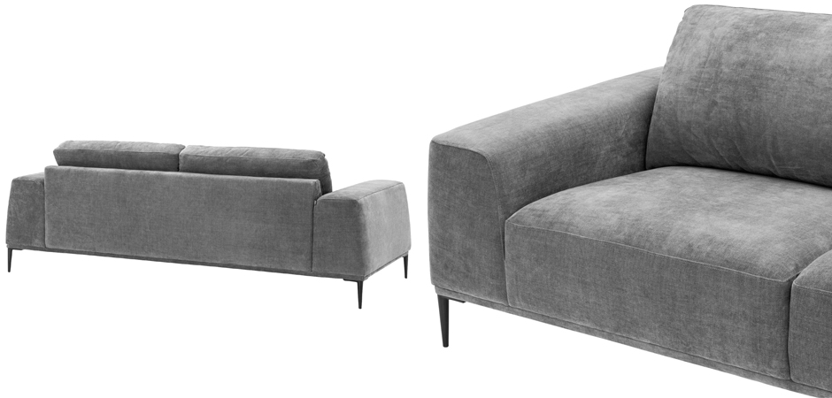 Диван Eichholtz Sofa Montado grey - фото №2