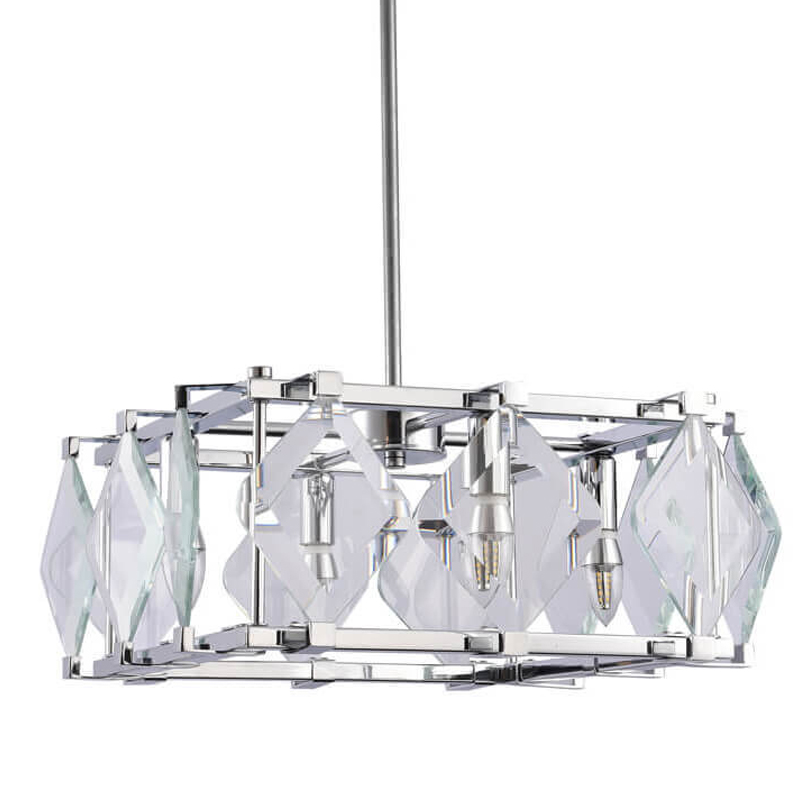  Glass Rhombus Lighting square    | Loft Concept 