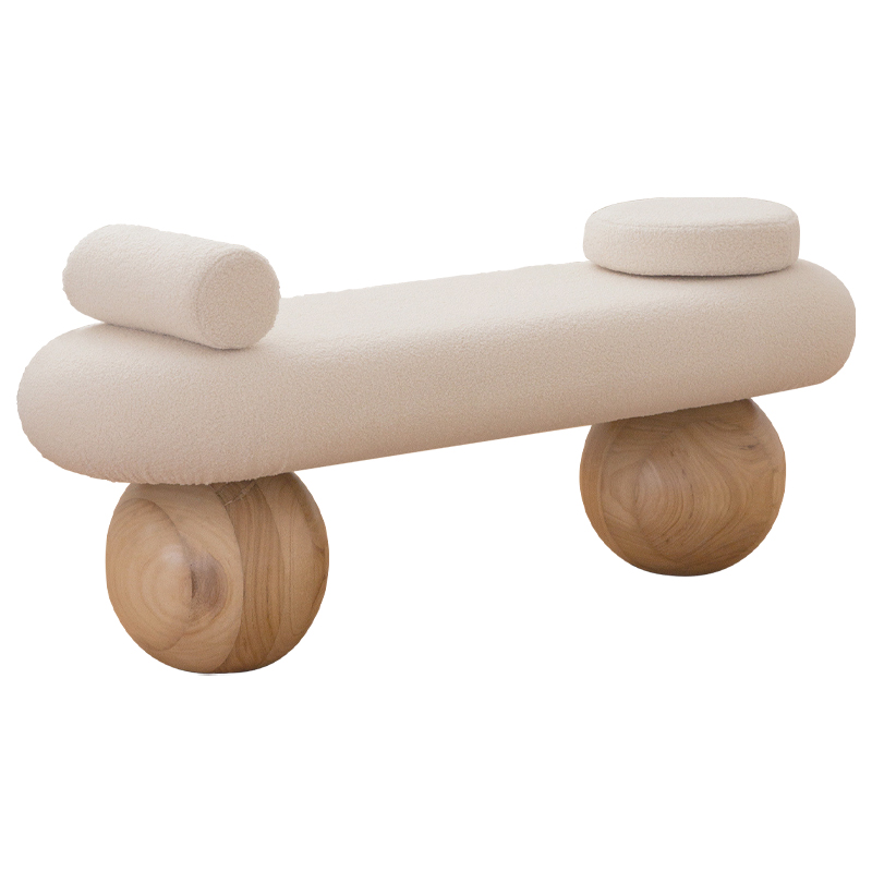  Jemima Wooden Forms Bench     | Loft Concept 