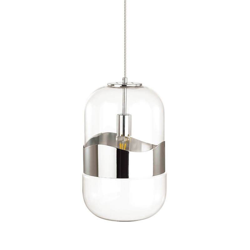   Igon Chrome Hanging Lamp     | Loft Concept 
