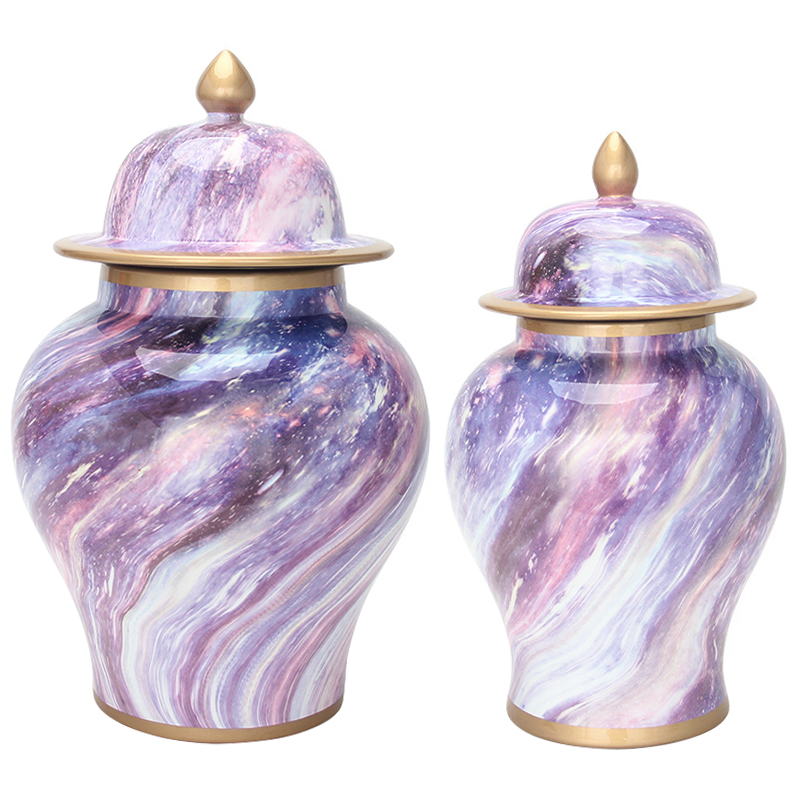    Violet Colored Rainbow Vase     | Loft Concept 