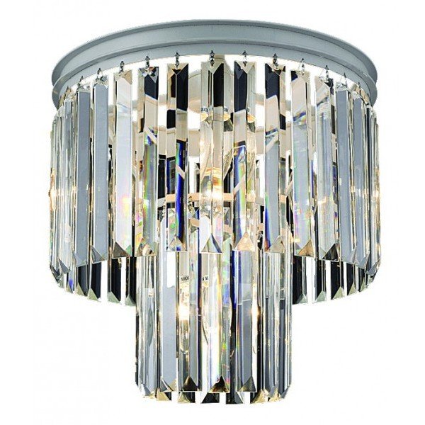   RH Odeon Clear Glass ceiling chandelier 2 Square      | Loft Concept 
