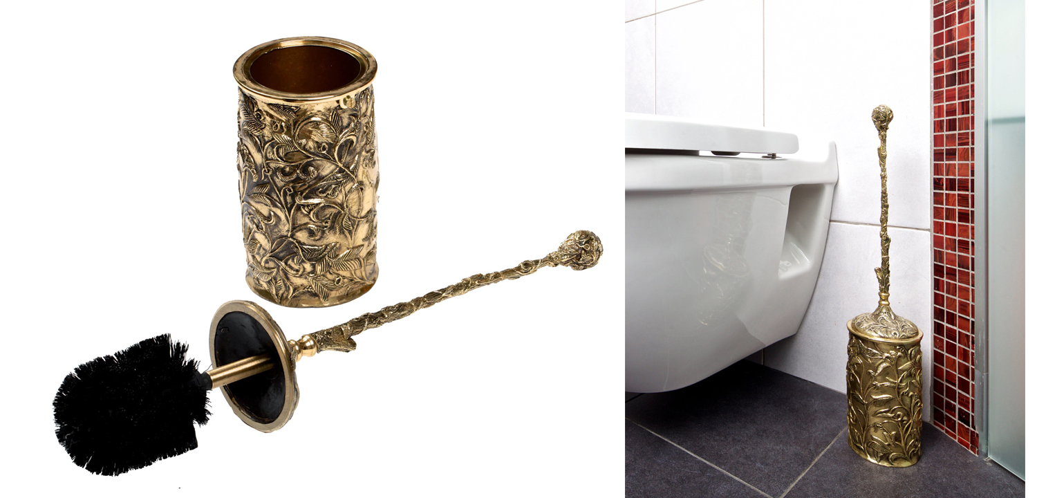 Ёрш для туалета Bronze Toilet Brush - фото