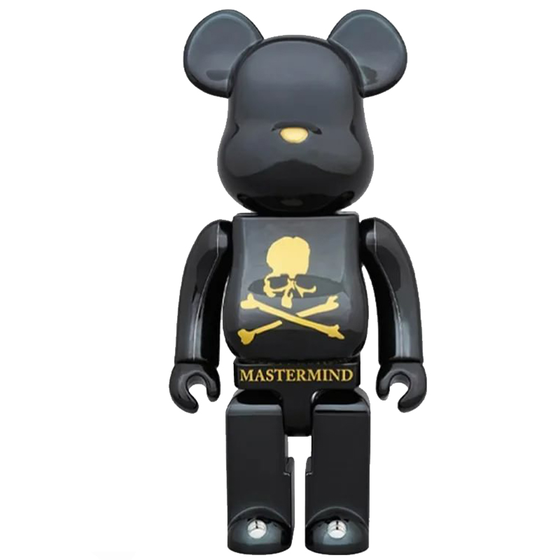 Статуэтка Bearbrick Black Mastermind Черный в Москве | Loft Concept 