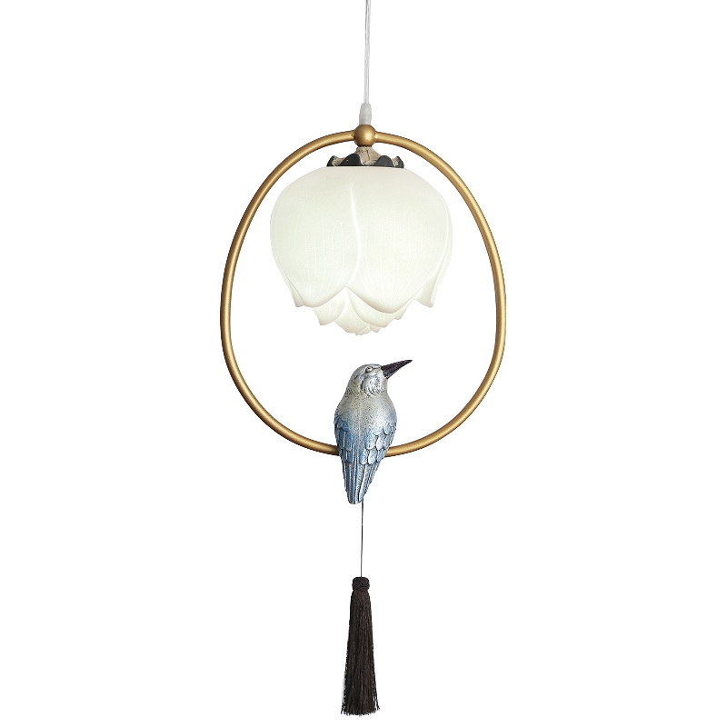   Blue Bird with Tassel    ̆ ̆   | Loft Concept 