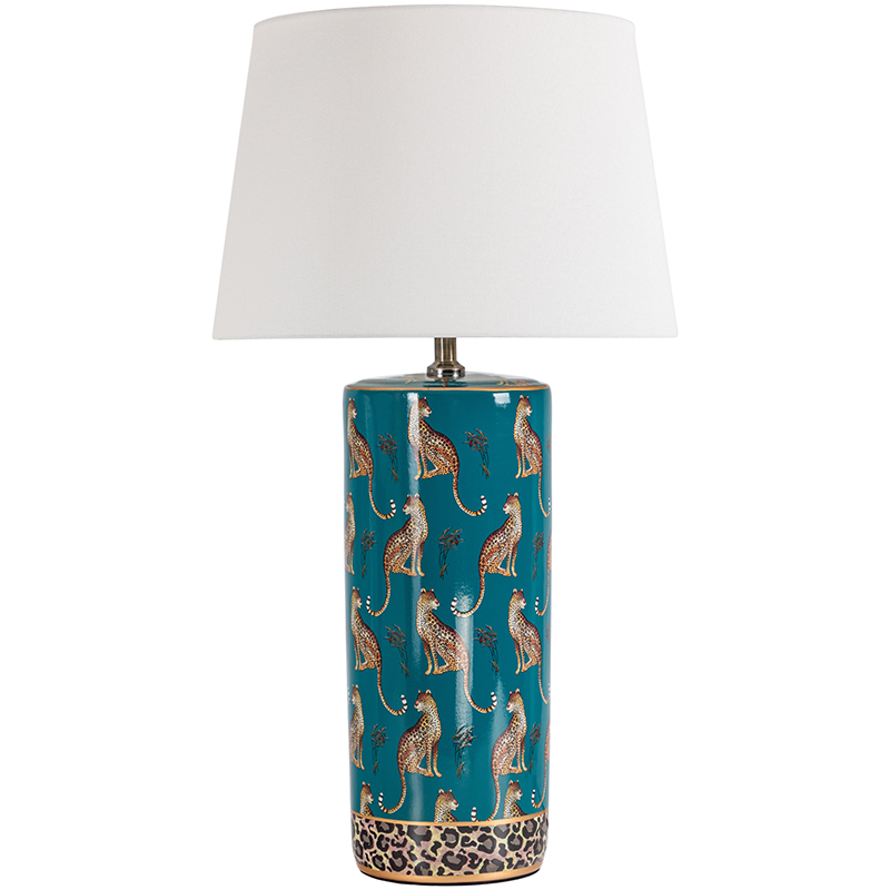     Leopard Lampshade Emerald      | Loft Concept 