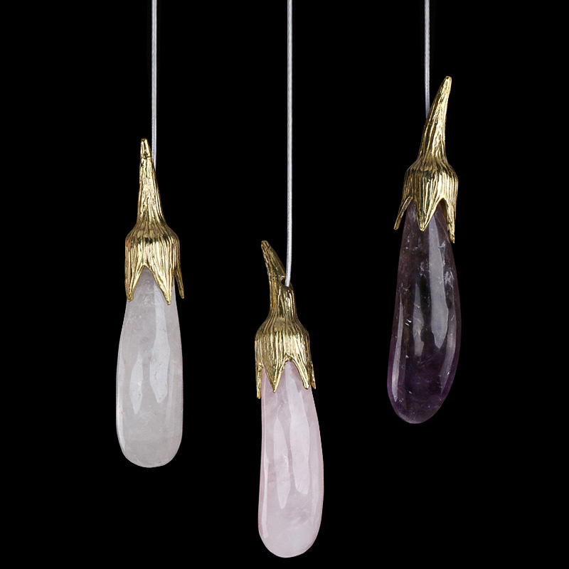  Eggplant Chandelier circle   ̆ ̆ Violet Dusk (   )   | Loft Concept 