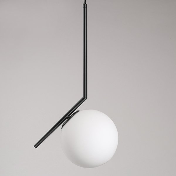  Flos IC Lighting Black Pendant Lamp     | Loft Concept 