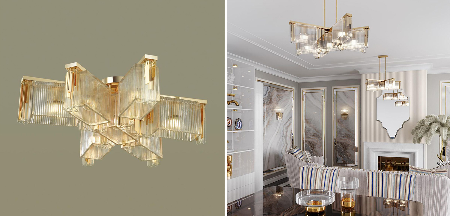 Люстра Madelen Gold Chandelier 7 - фото