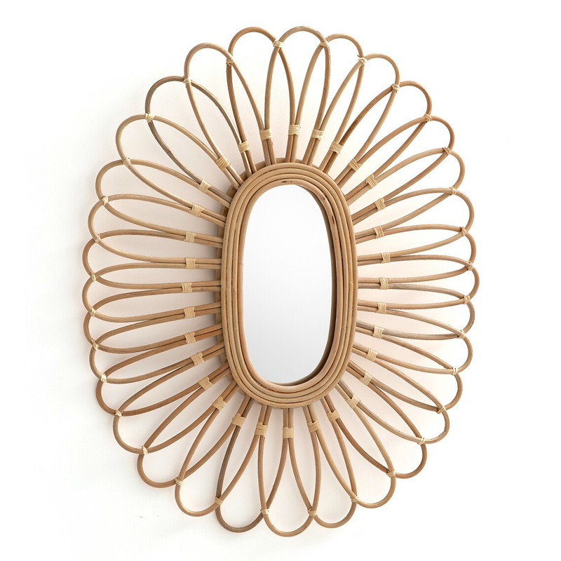  Mirror Rattan Oval    | Loft Concept 