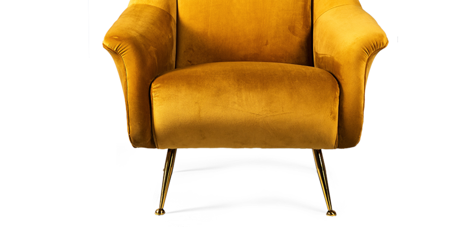Кресло Camaro gold - фото